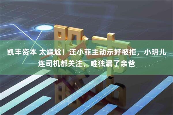 凯丰资本 太尴尬！汪小菲主动示好被拒，小玥儿连司机都关注，唯独漏了亲爸